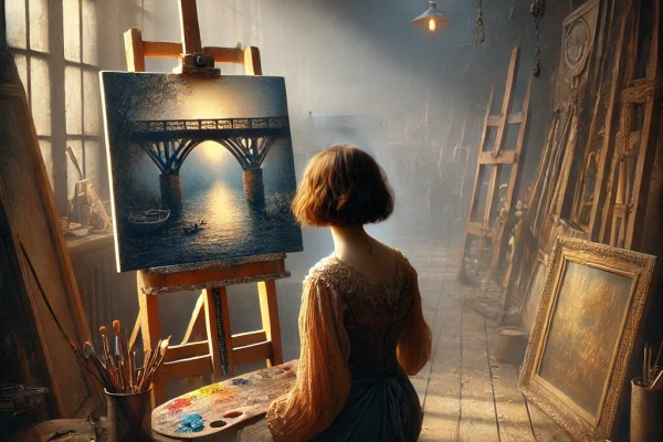 De la peinture à la page