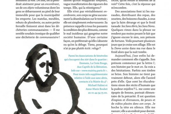 L’Encombrante – Parution dans Centre-Ville