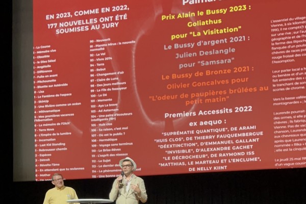 Rémise du Prix Alain Le Bussy