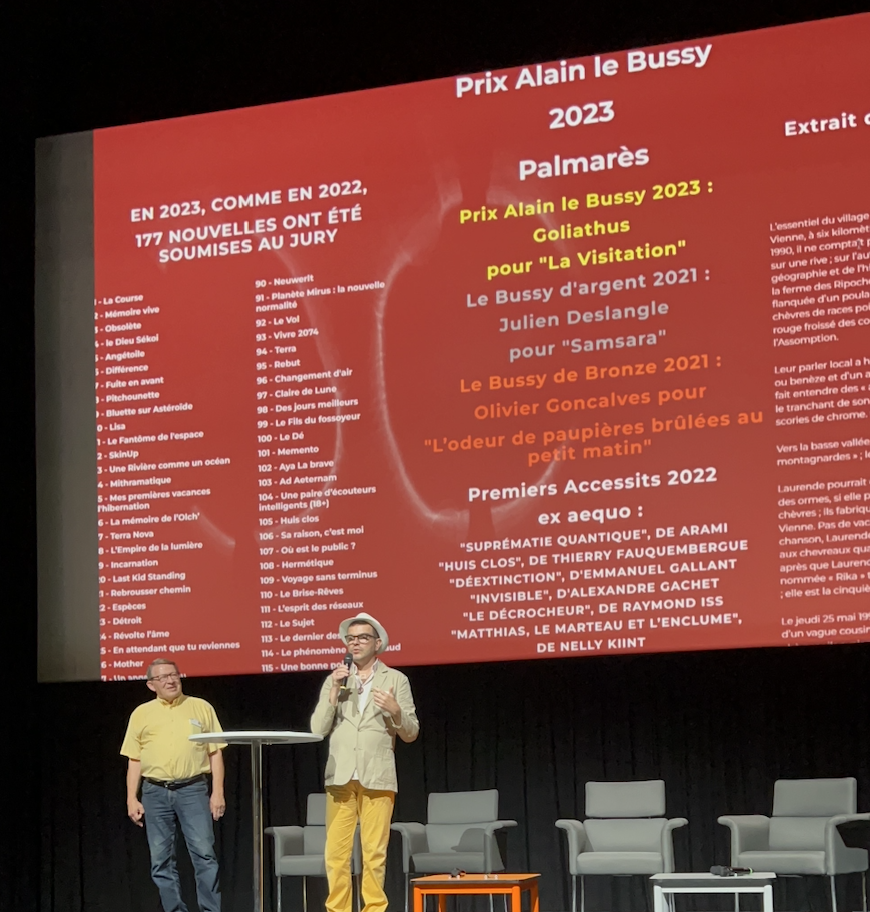 Rémise du Prix Alain Le Bussy