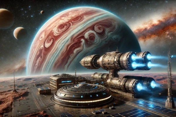 Quand une IA résume et illustre mon manuscrit de SF