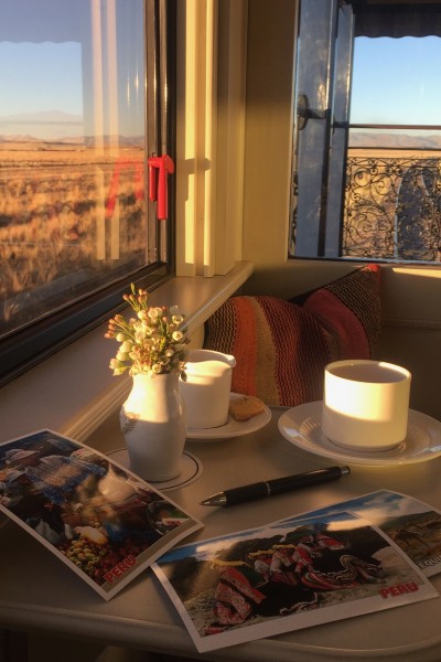 Aboard the Belmond Andean Explorer