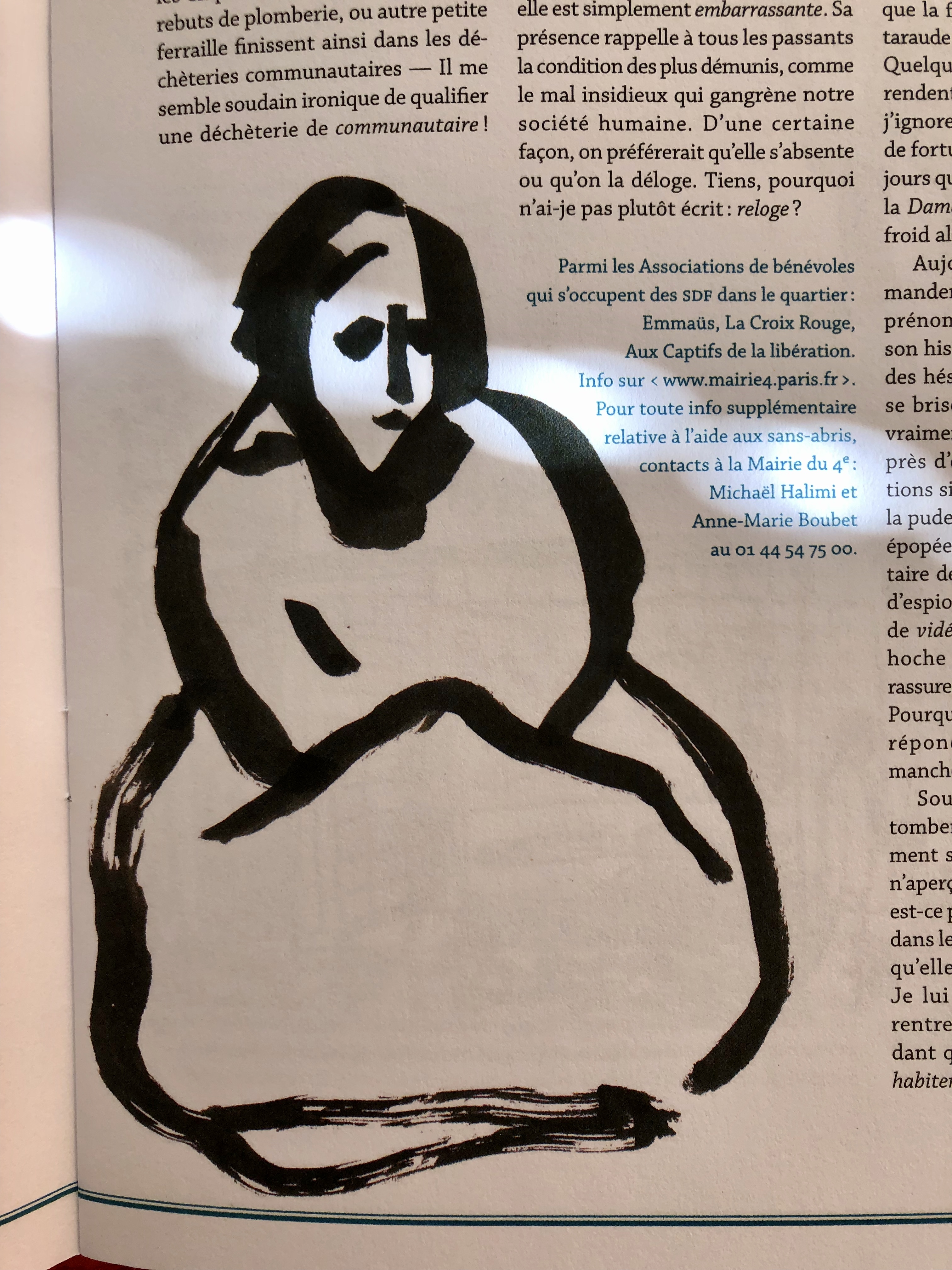 L'Encombrante (Texte court)